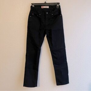 Levi’s 502 Regular Taper Jeans Black Size 10 Regular 25x26